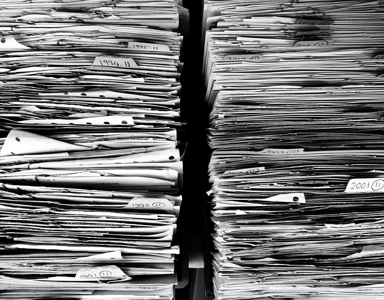 Organised compliance files, records and documentation