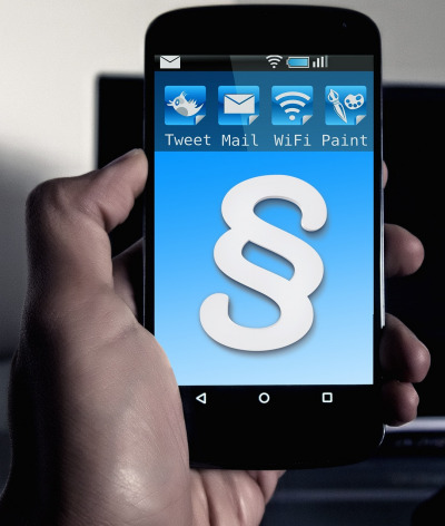 Compliance app on mobile device